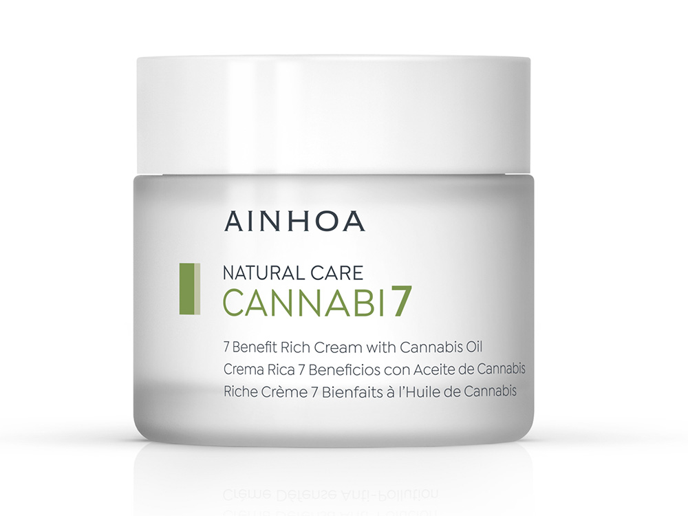 Крем для лица для сухой кожи с маслом конопли 7 BENEFIT RICH CREAM WITH CANNABIS OIL (50 ml) R2601