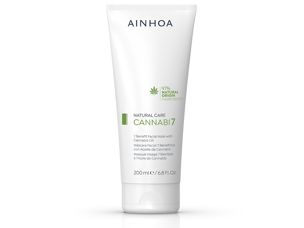 Маска с конопляным маслом 7 BENEFIT FACIAL MASK WITH CANNABIS OIL (200 ml) P2604